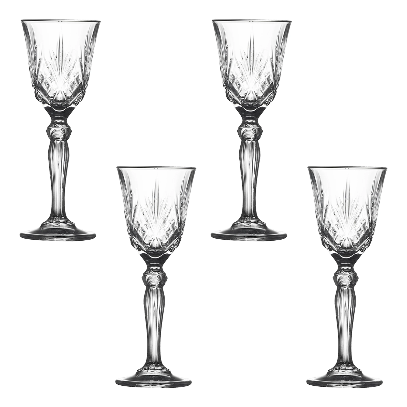 Набор из 4 рюмок Melodia, 50 мл