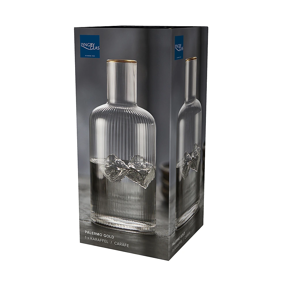 Графин Palermo Gold, 1,5 л от Lyngby Glas