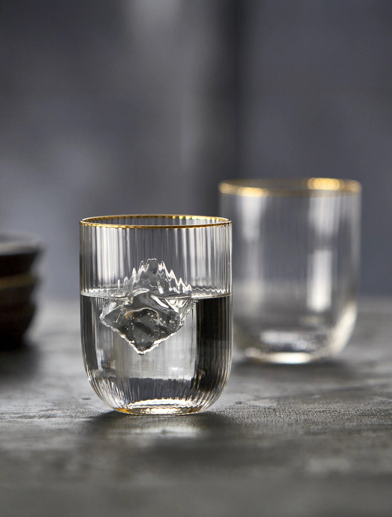 Набор из 4 стаканов для воды Palermo Gold, 350 мл