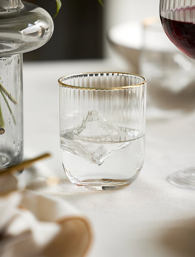 Набор из 4 стаканов для воды Palermo Gold, 350 мл от Lyngby Glas