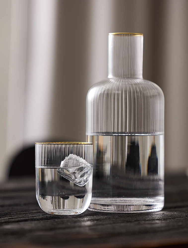 Набор из 4 стаканов для воды Palermo Gold, 350 мл от Lyngby Glas