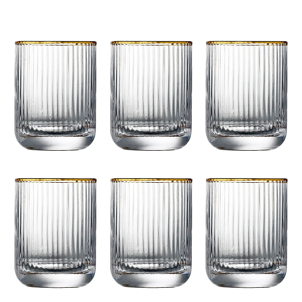 Набор из 6 стопок Palermo Gold, 60 мл от Lyngby Glas