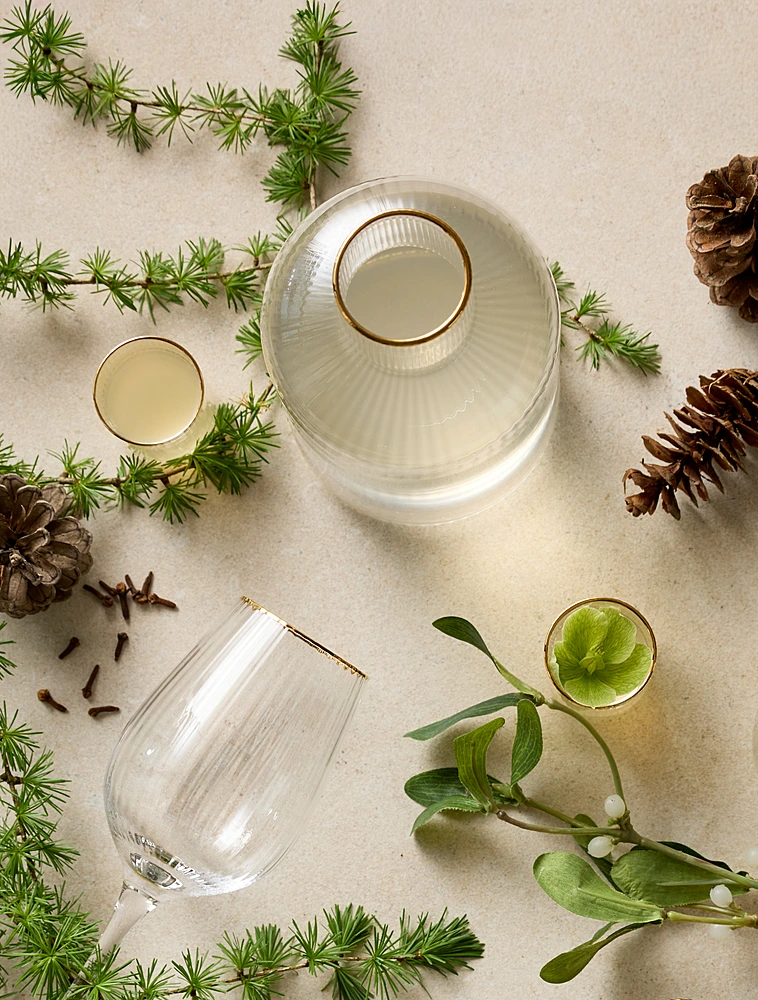 Набор из 6 стопок Palermo Gold, 60 мл от Lyngby Glas