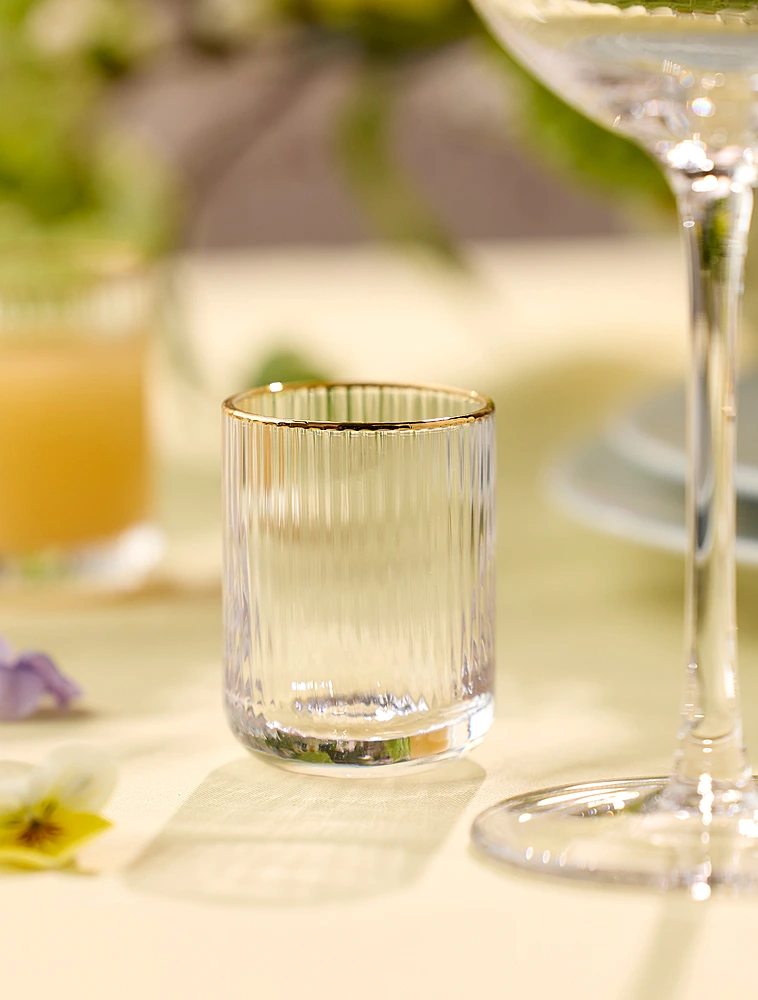 Набор из 6 стопок Palermo Gold, 60 мл от Lyngby Glas