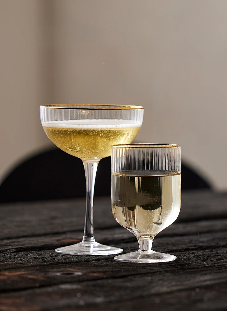 Бокал для воды Palermo Gold, 300 мл от Lyngby Glas