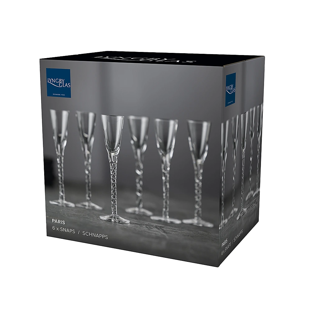 Набор из 6 рюмок Paris, 25 мл от Lyngby Glas