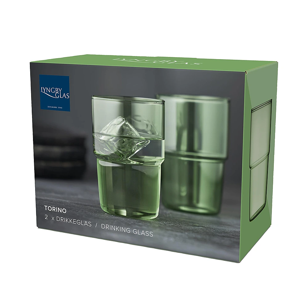 Набор из 2 стаканов для воды Torino, 400 мл от Lyngby Glas
