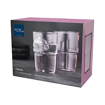 Набор из 2 стаканов для воды Torino, 400 мл