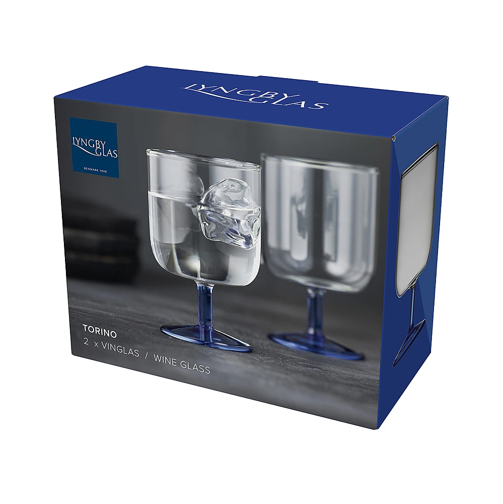 Набор из 2 бокалов для воды Torino, 300 мл от Lyngby Glas