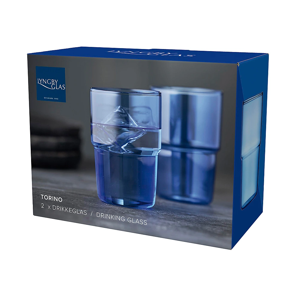 Набор из 2 стаканов для воды Torino, 400 мл от Lyngby Glas