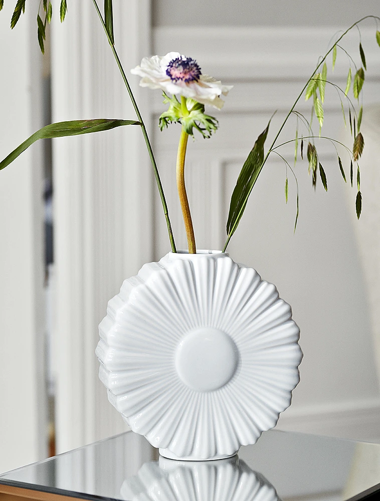 Ваза Flower, 21 см от Lyngby Porcelaen