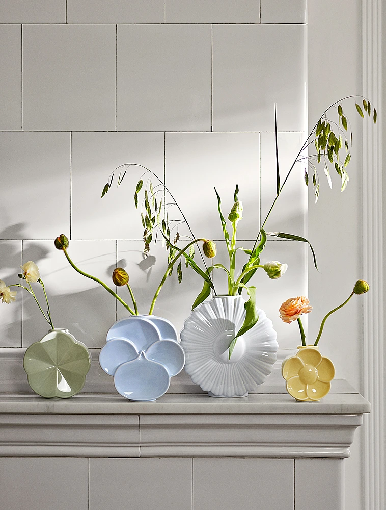 Ваза Flower, 21 см от Lyngby Porcelaen