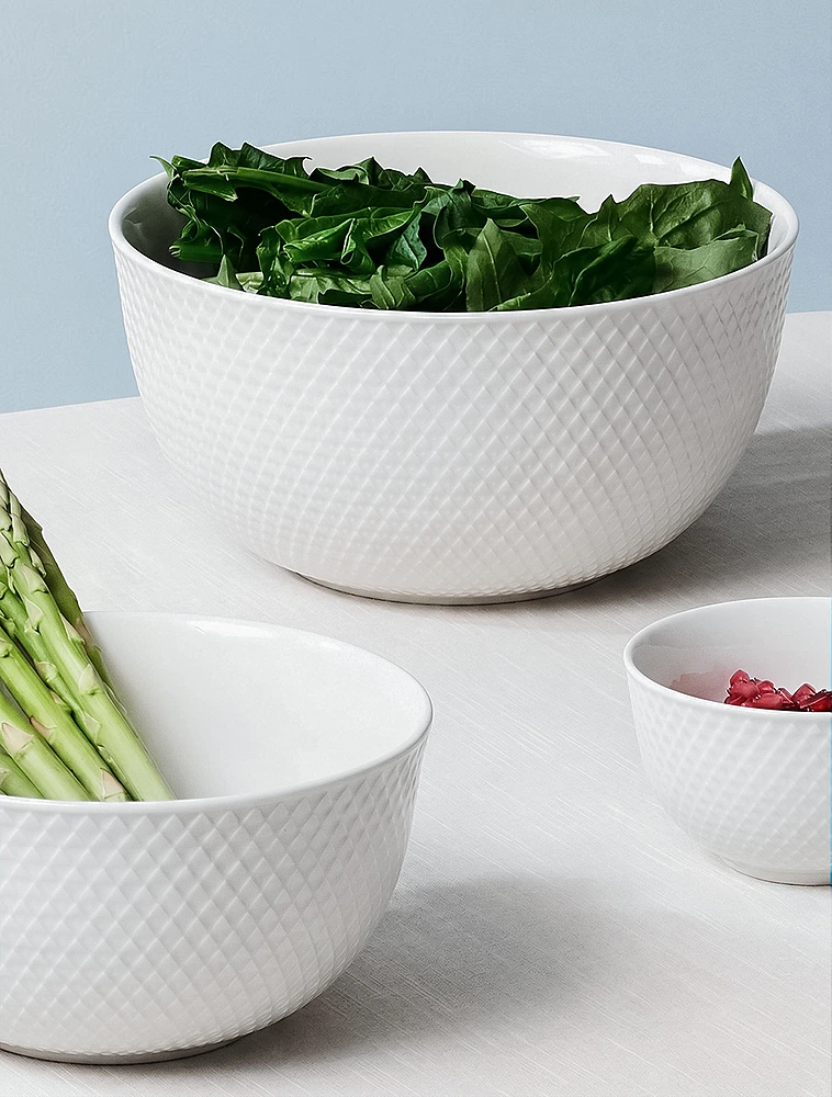 Сервировочный салатник Rhombe, 22 см от Lyngby Porcelaen