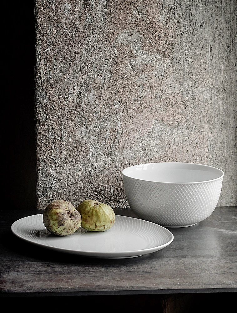 Сервировочный салатник Rhombe, 22 см от Lyngby Porcelaen