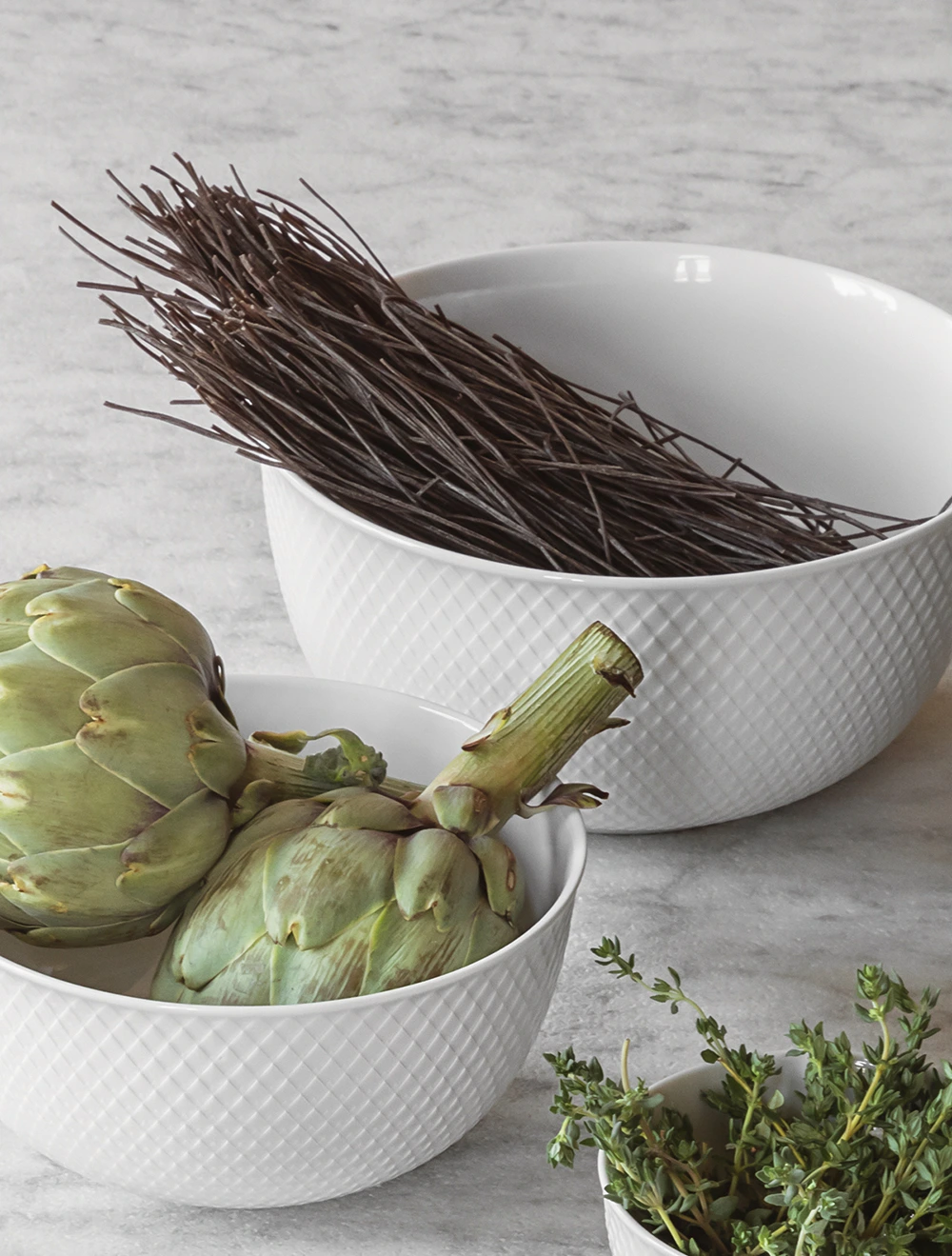 Сервировочный салатник Rhombe, 22 см