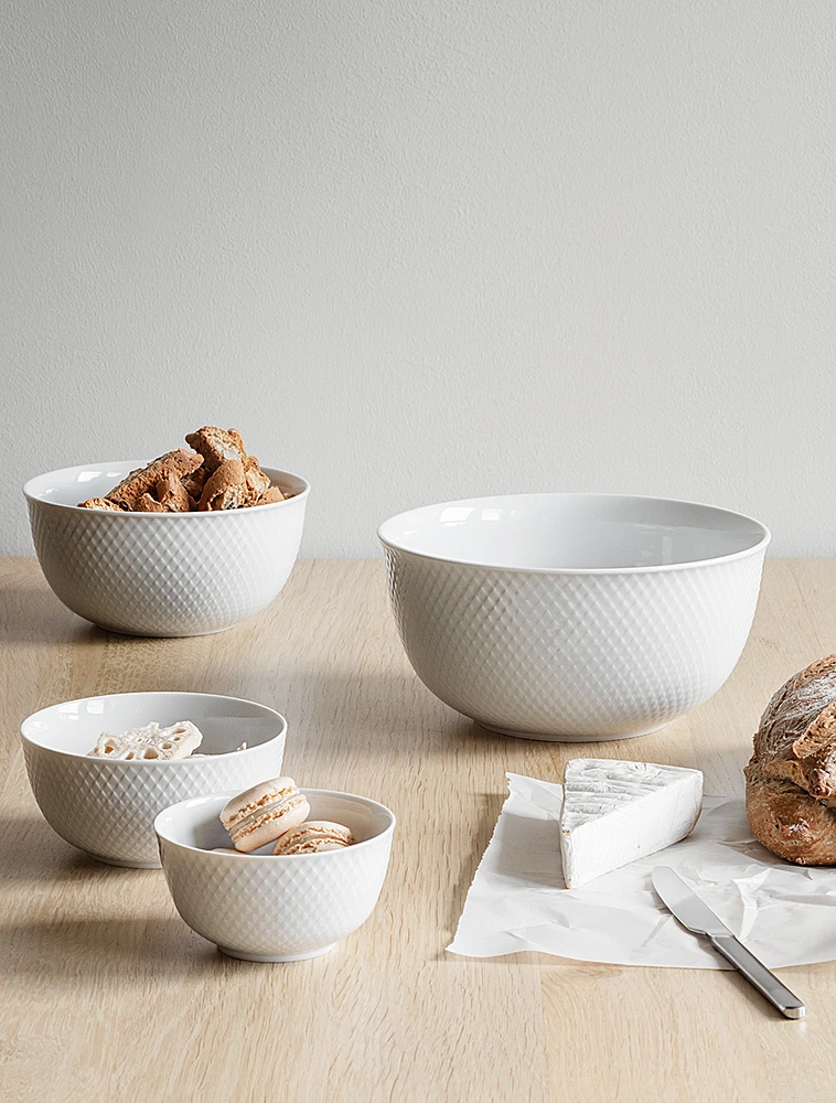 Сервировочный салатник Rhombe, 22 см от Lyngby Porcelaen