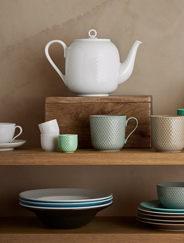 Набор из 2 подставок для яиц Rhombe, 4,5 см от Lyngby Porcelaen