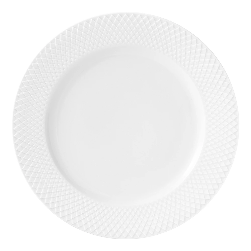 Обеденная тарелка Rhombe, 27 см от Lyngby Porcelaen
