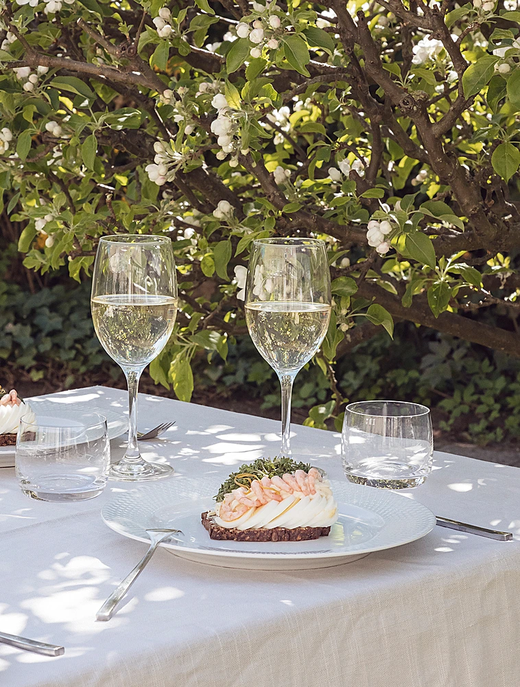 Обеденная тарелка Rhombe, 27 см от Lyngby Porcelaen