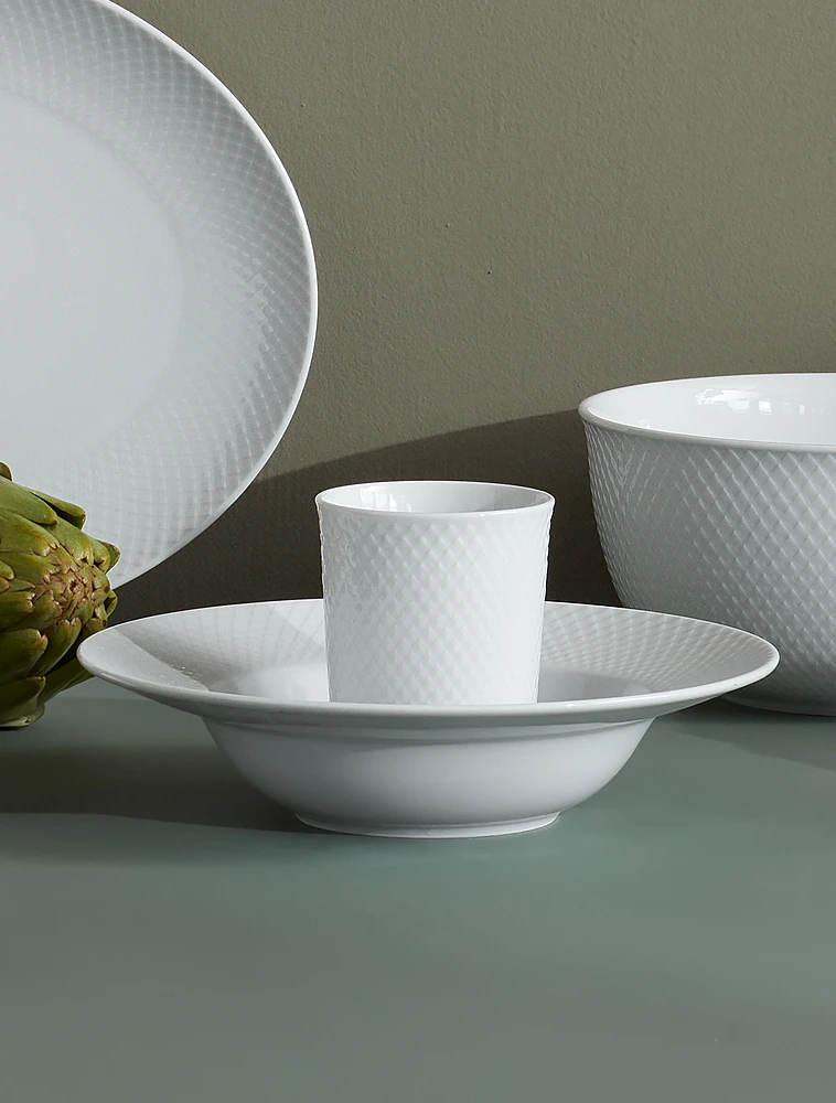 Суповая тарелка Rhombe, 24,5 см от Lyngby Porcelaen