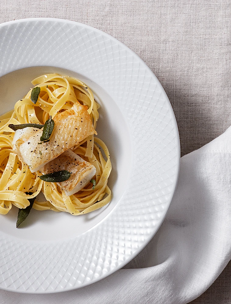 Суповая тарелка Rhombe, 24,5 см от Lyngby Porcelaen