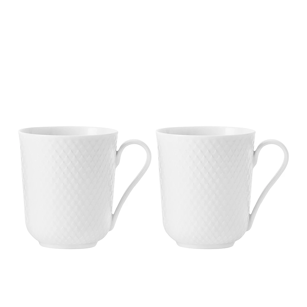 Набор из 2 кружек Rhombe, 330 мл от Lyngby Porcelaen