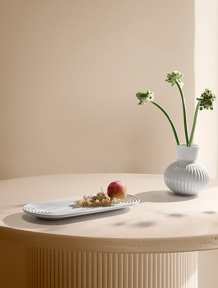 Плоское блюдо Tura, 34 см от Lyngby Porcelaen