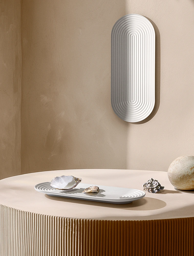 Плоское блюдо Tura, 34 см от Lyngby Porcelaen