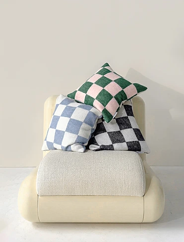 Декоративная наволочка Checkerboard, 50х50 см