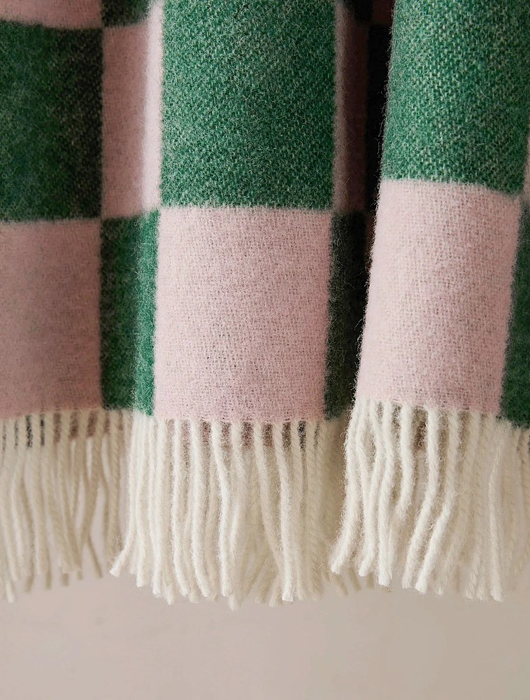 Плед Checkerboard, 130х200 см от Maison Deux