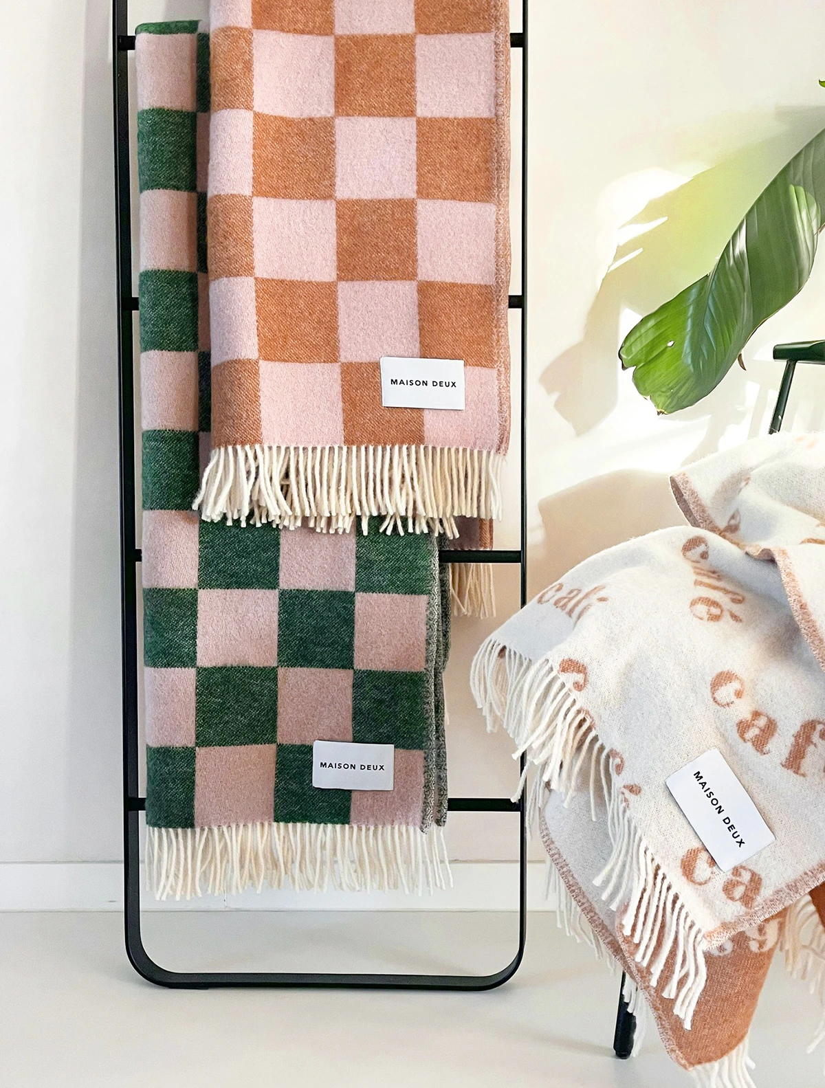 Плед Checkerboard, 130х200 см