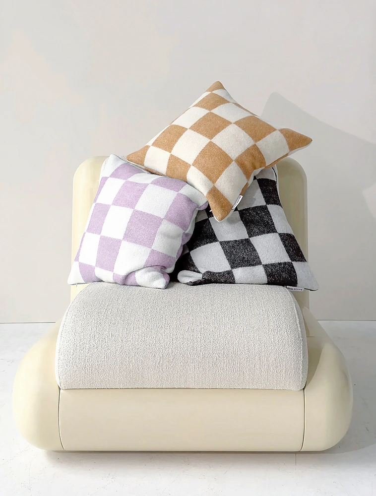 Декоративная наволочка Checkerboard, 50х50 см от Maison Deux