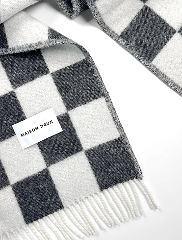 Плед Checkerboard, 130х200 см