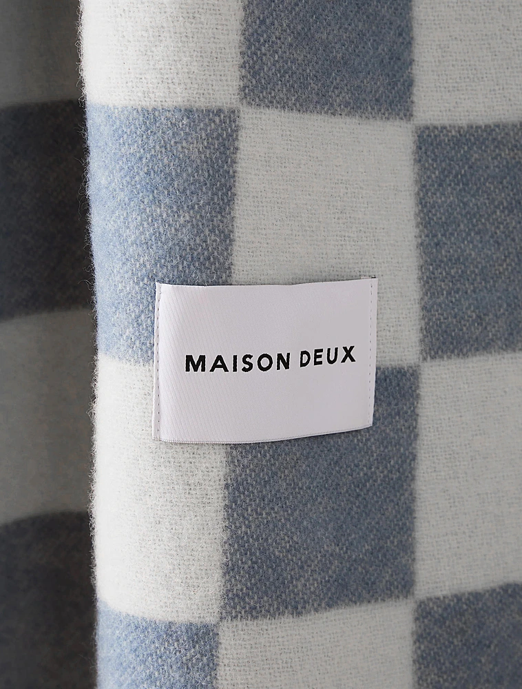 Плед Checkerboard, 130х200 см от Maison Deux