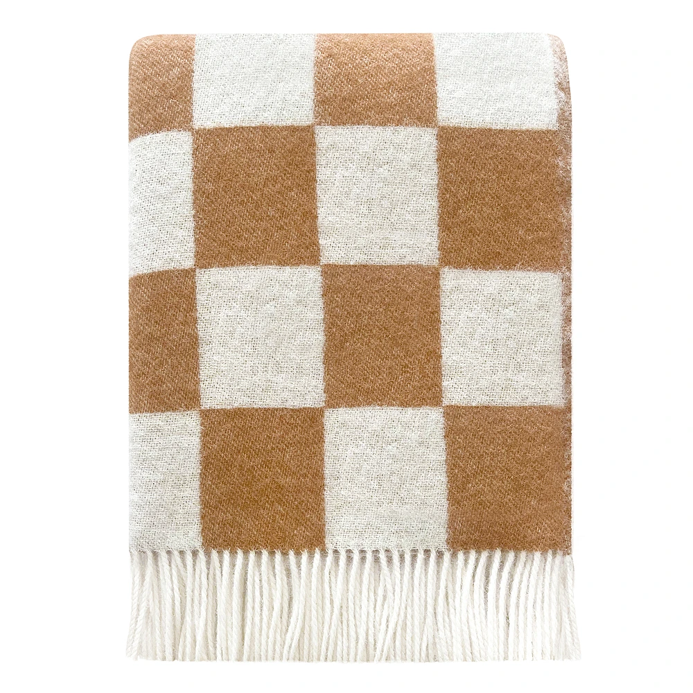 Плед Checkerboard, 130х200 см от Maison Deux