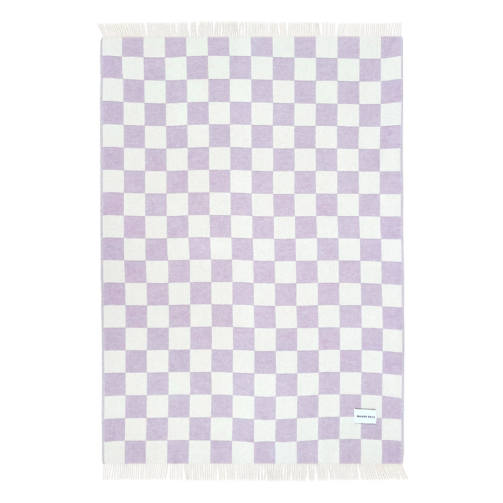 Плед Checkerboard, 130х200 см от Maison Deux