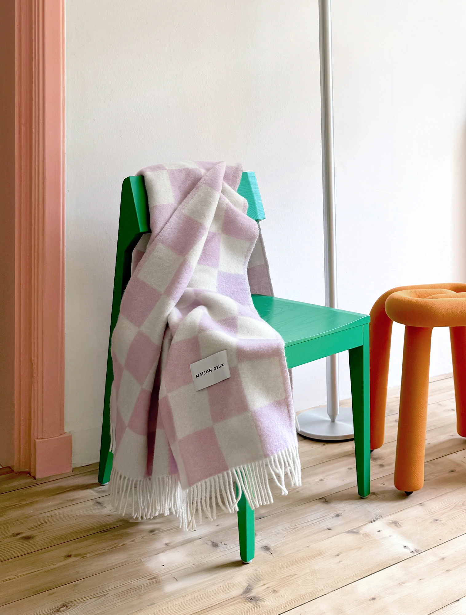 Плед Checkerboard, 130х200 см