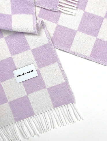 Плед Checkerboard, 130х200 см