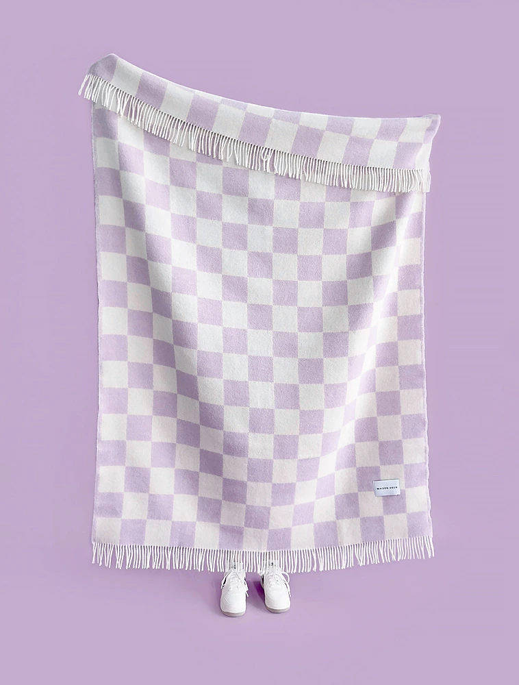 Плед Checkerboard, 130х200 см от Maison Deux