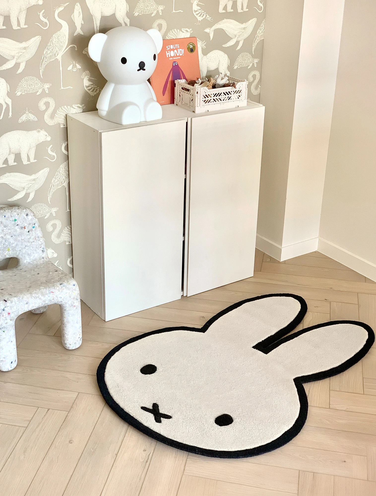 Декоративный коврик Miffy, 80 х 110 см