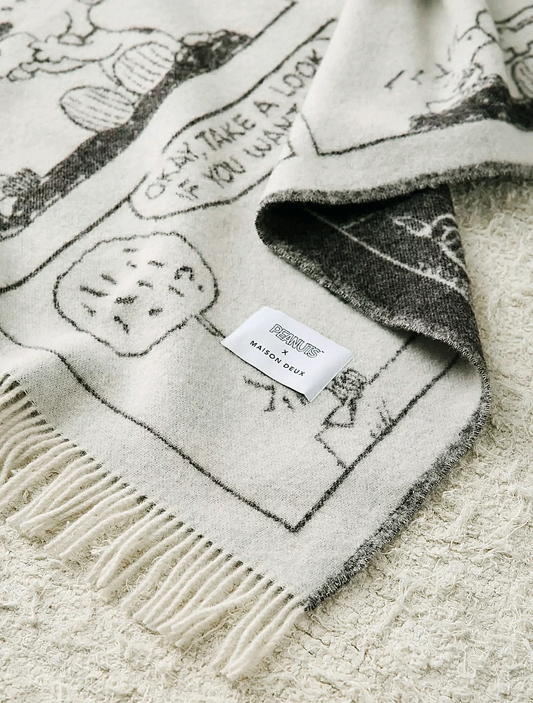 Плед детский Peanuts, 130х200 см от Maison Deux