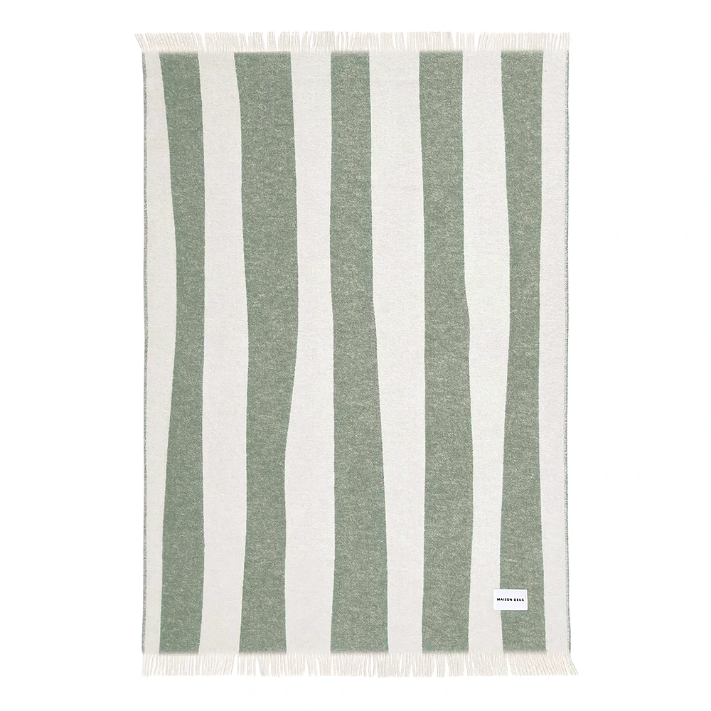Плед Rough Stripe, 130х200 см от Maison Deux