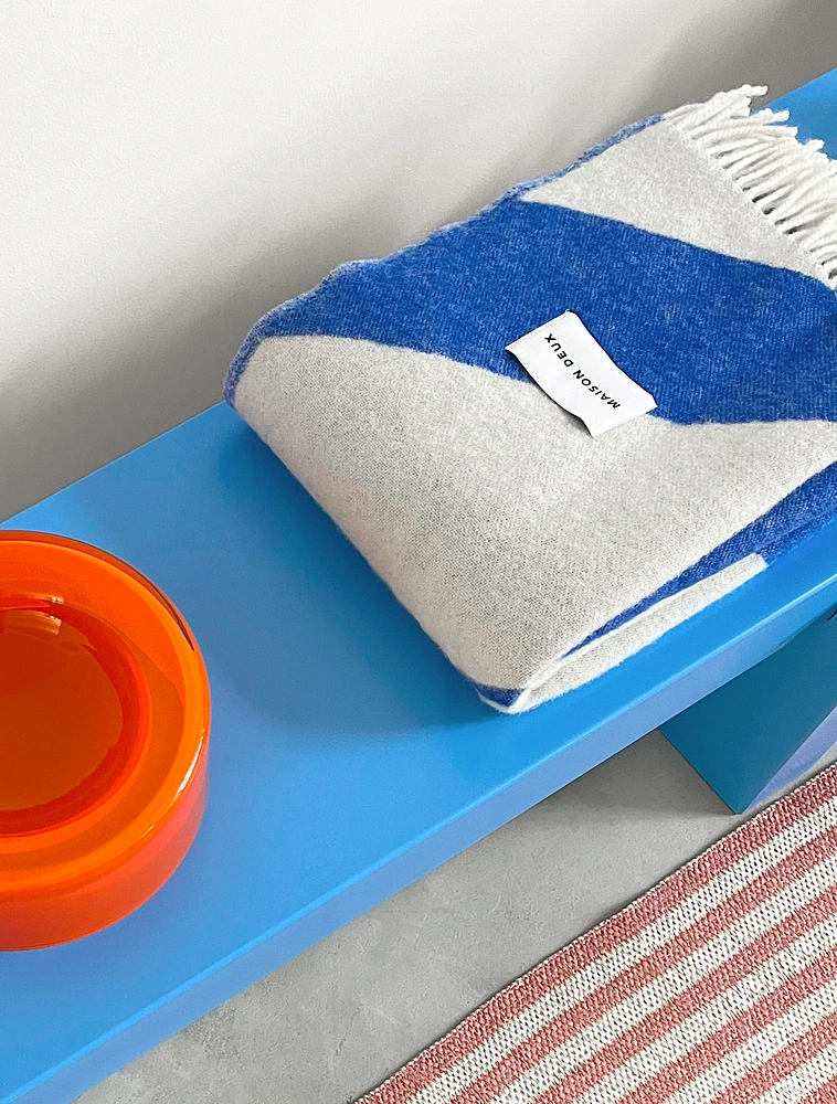 Плед Swirl, 130х200 см от Maison Deux