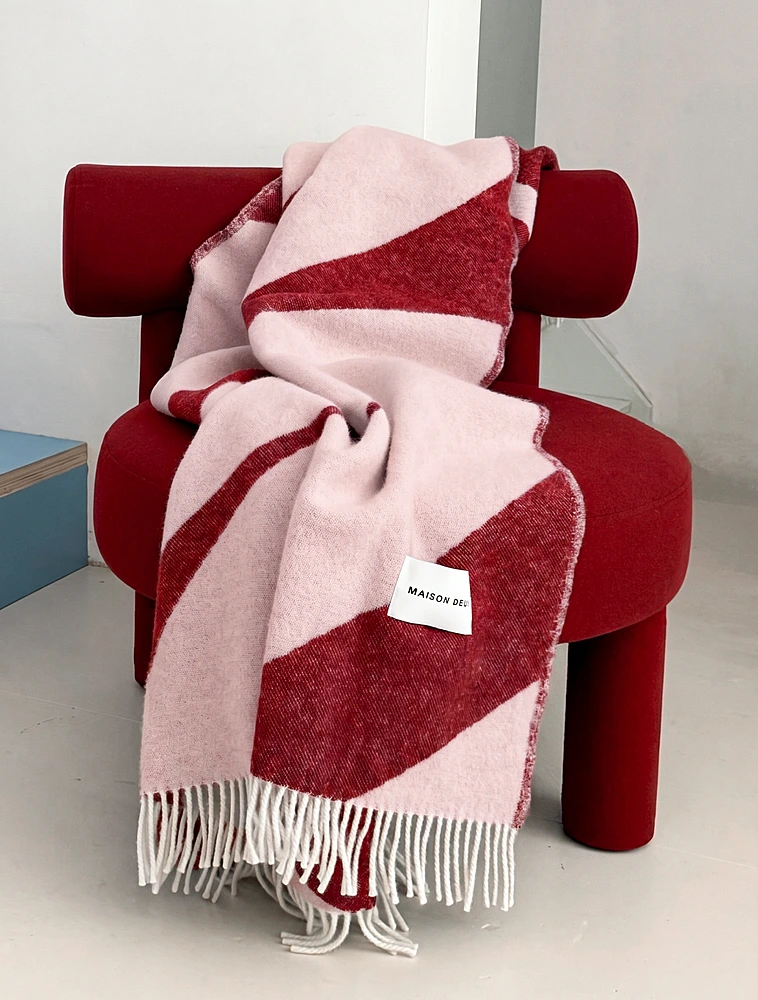 Плед Swirl, 130х200 см от Maison Deux