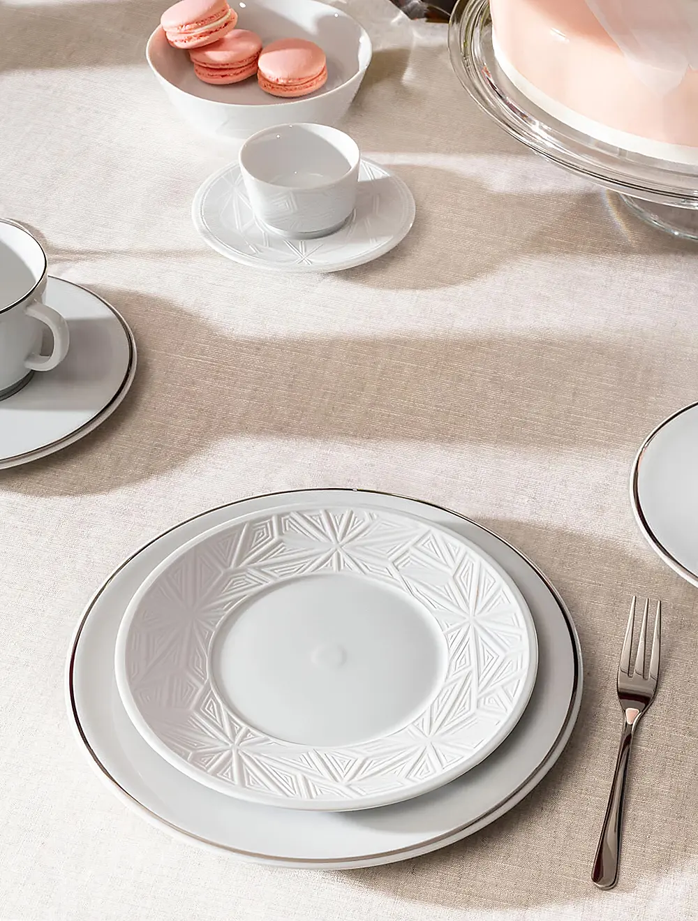 Пирожковая тарелка Vitruv Graphic, 18 см