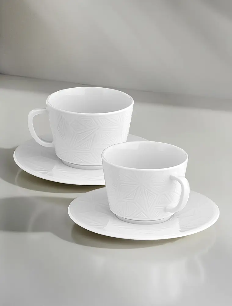 Чайная пара Vitruv Graphic, 200 мл от Meissen