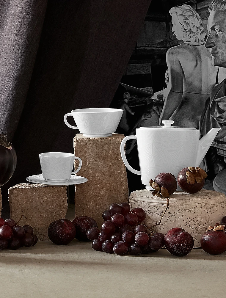 Чайная пара Vitruv Graphic, 200 мл от Meissen