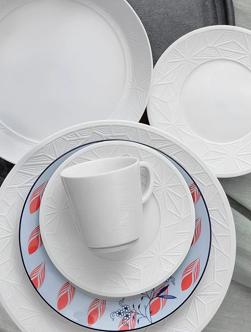 Набор из 2 кружек Vitruv Graphic, 300 мл