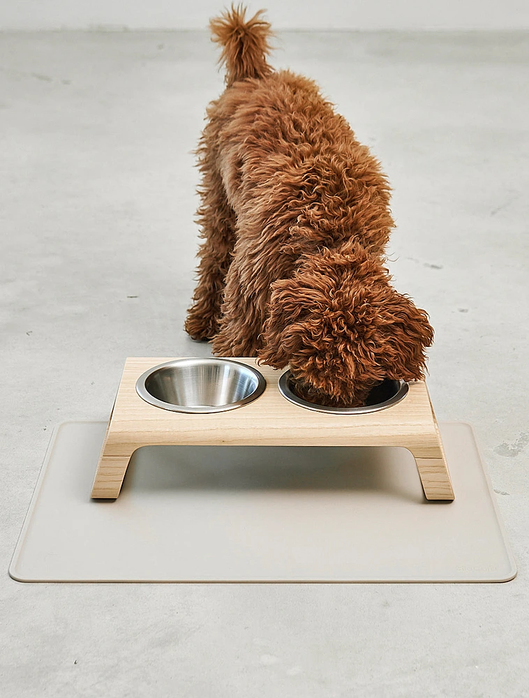 Набор из 2 мисок для собак на подставке Desco, 400 мл от MiaCara