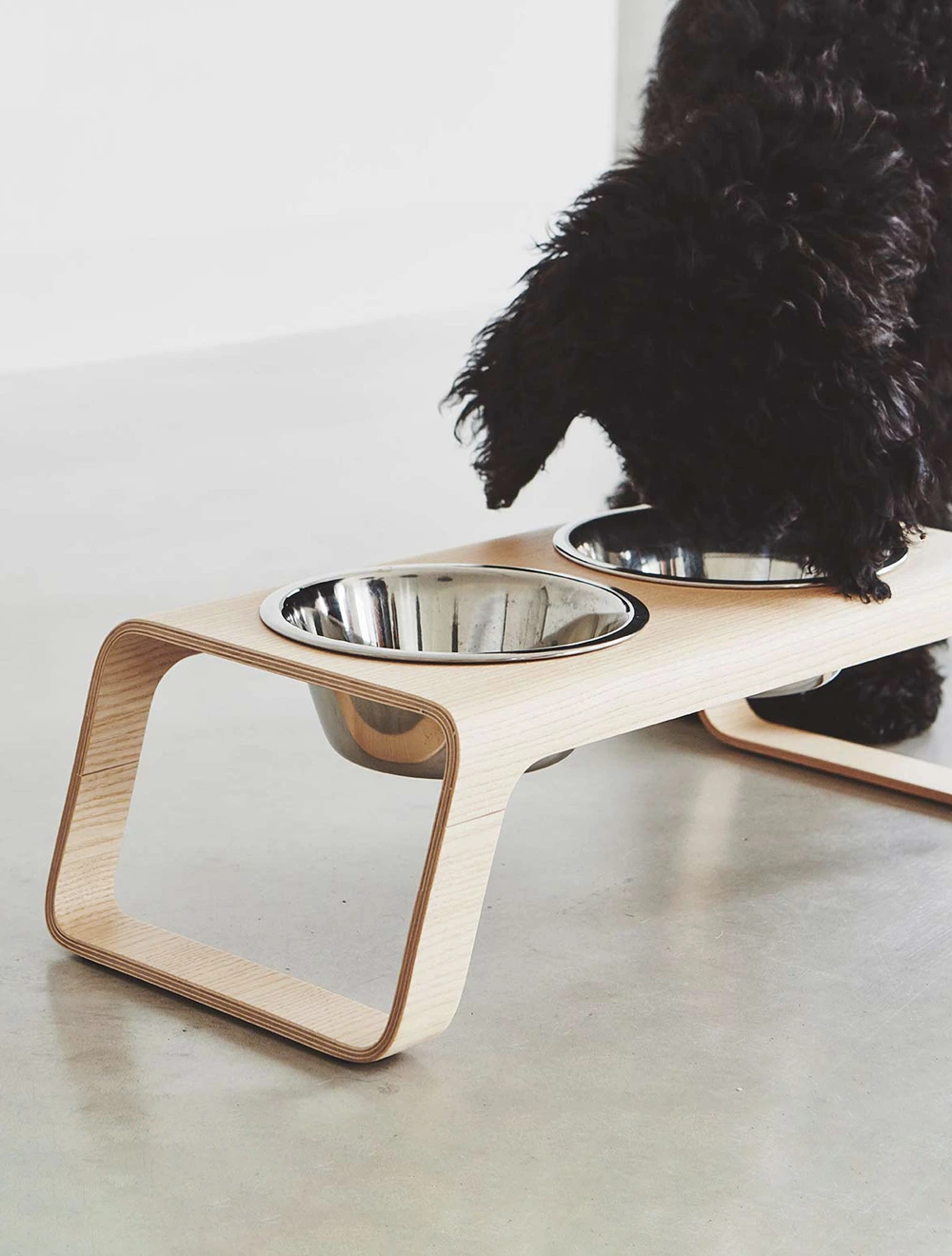 Набор из 2 мисок для собак на подставке Desco, 1,3 л